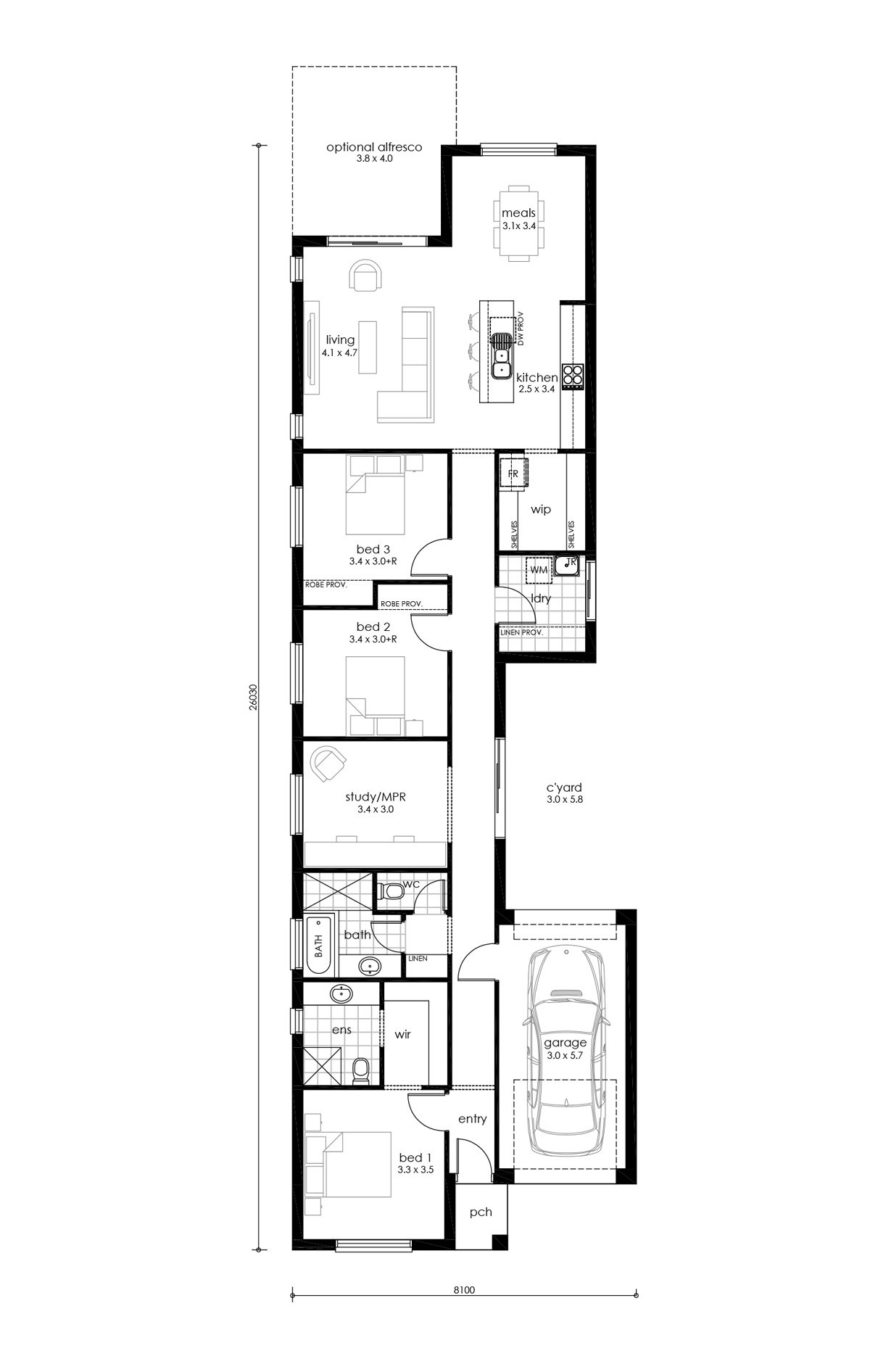 Bella 169 Plan