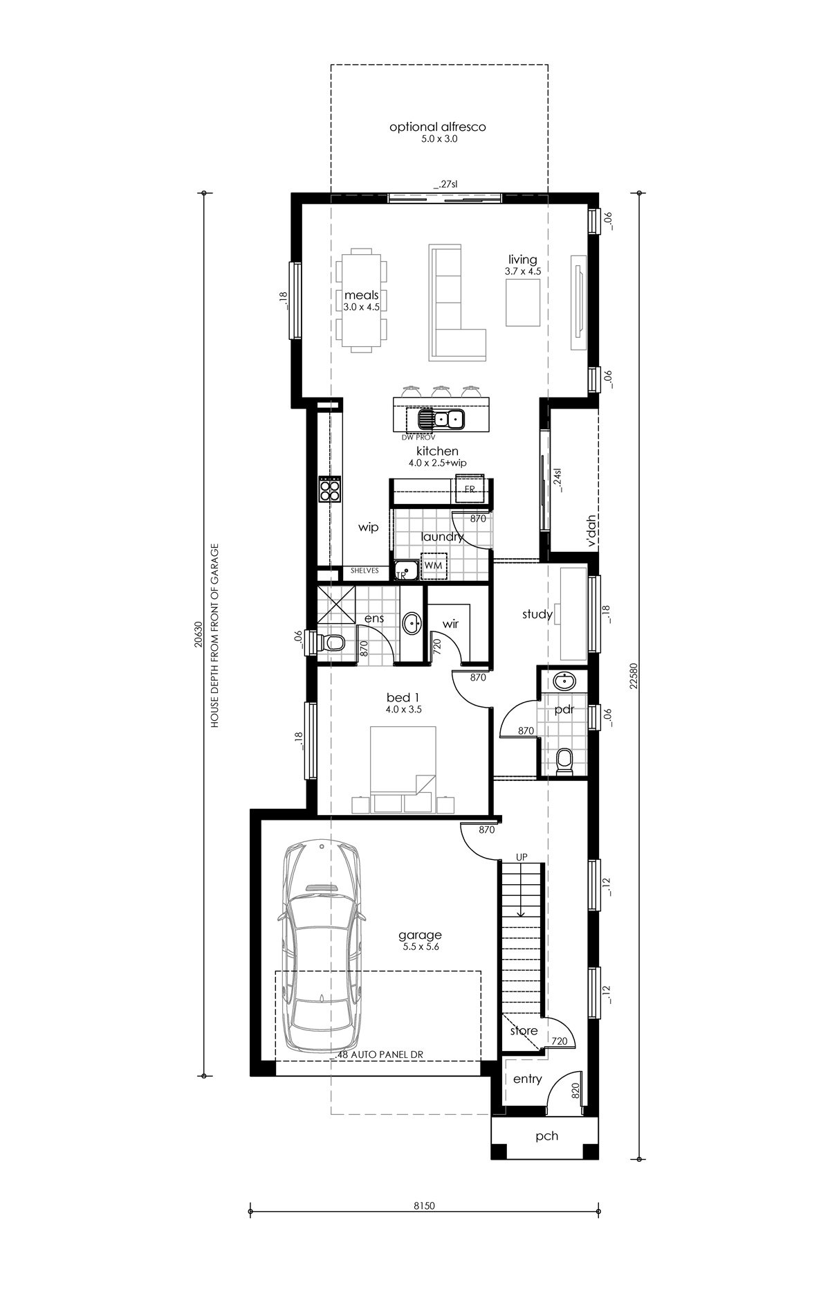 Amelia 260 1 Plan