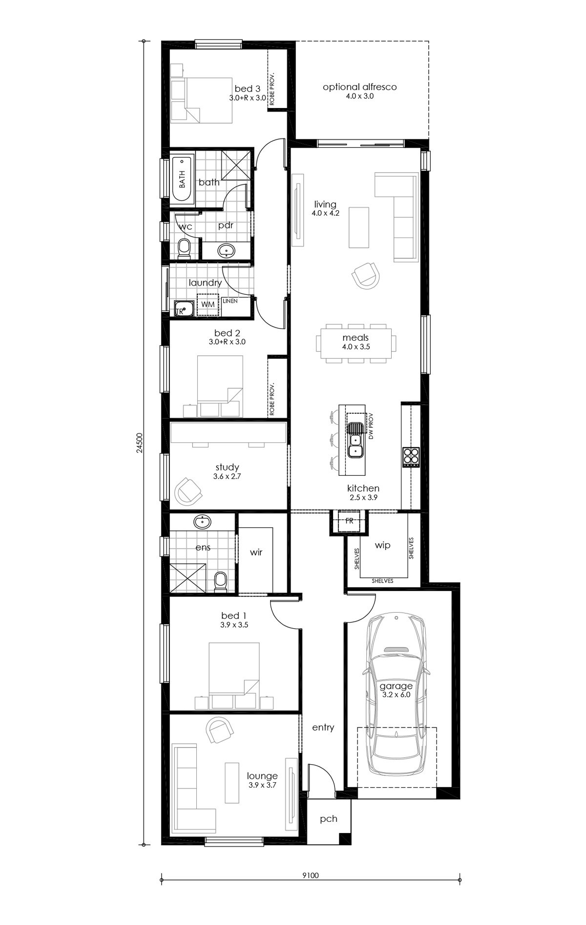 Bowden 190 Plan