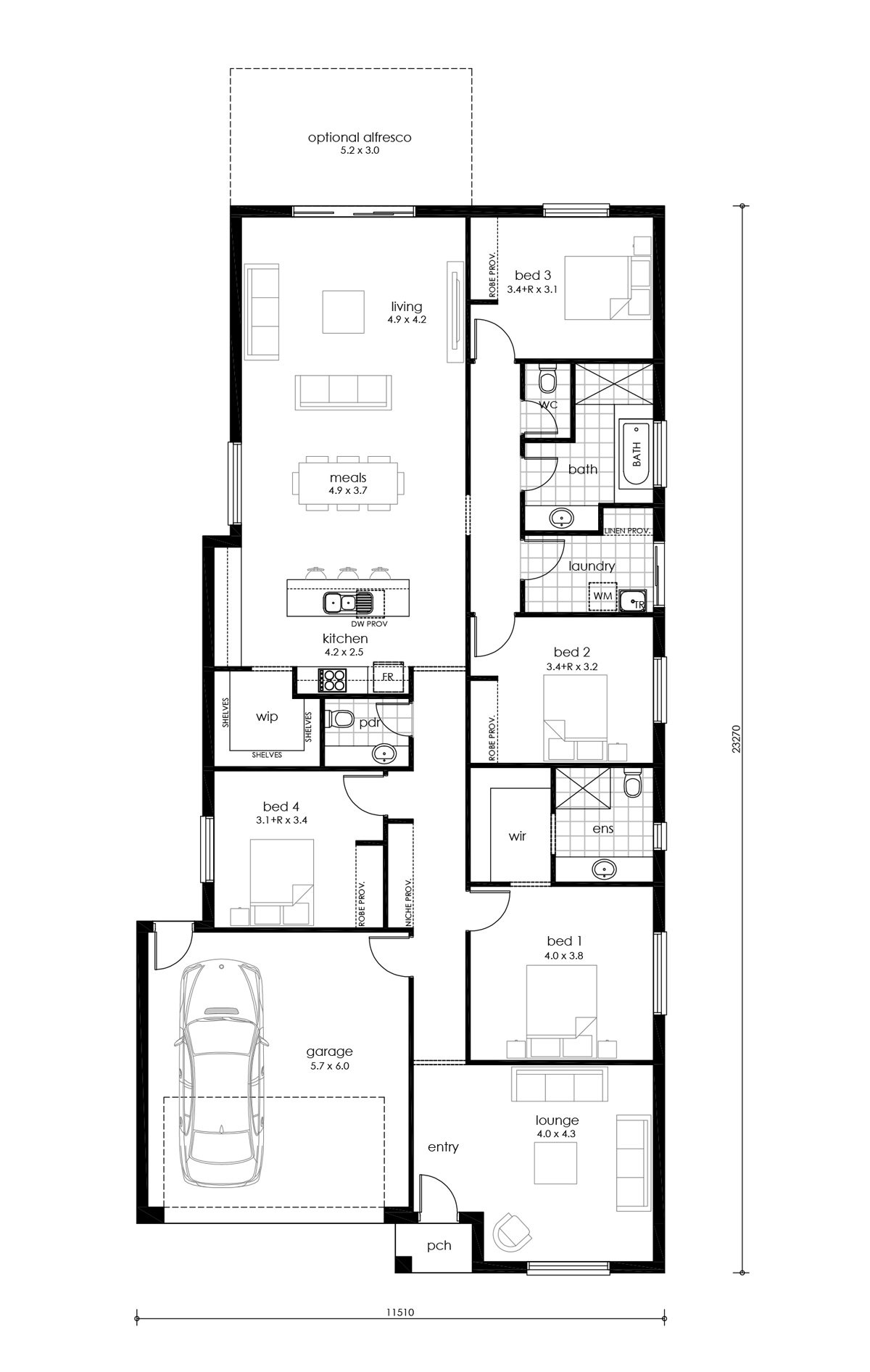 Clayton 234 Plan
