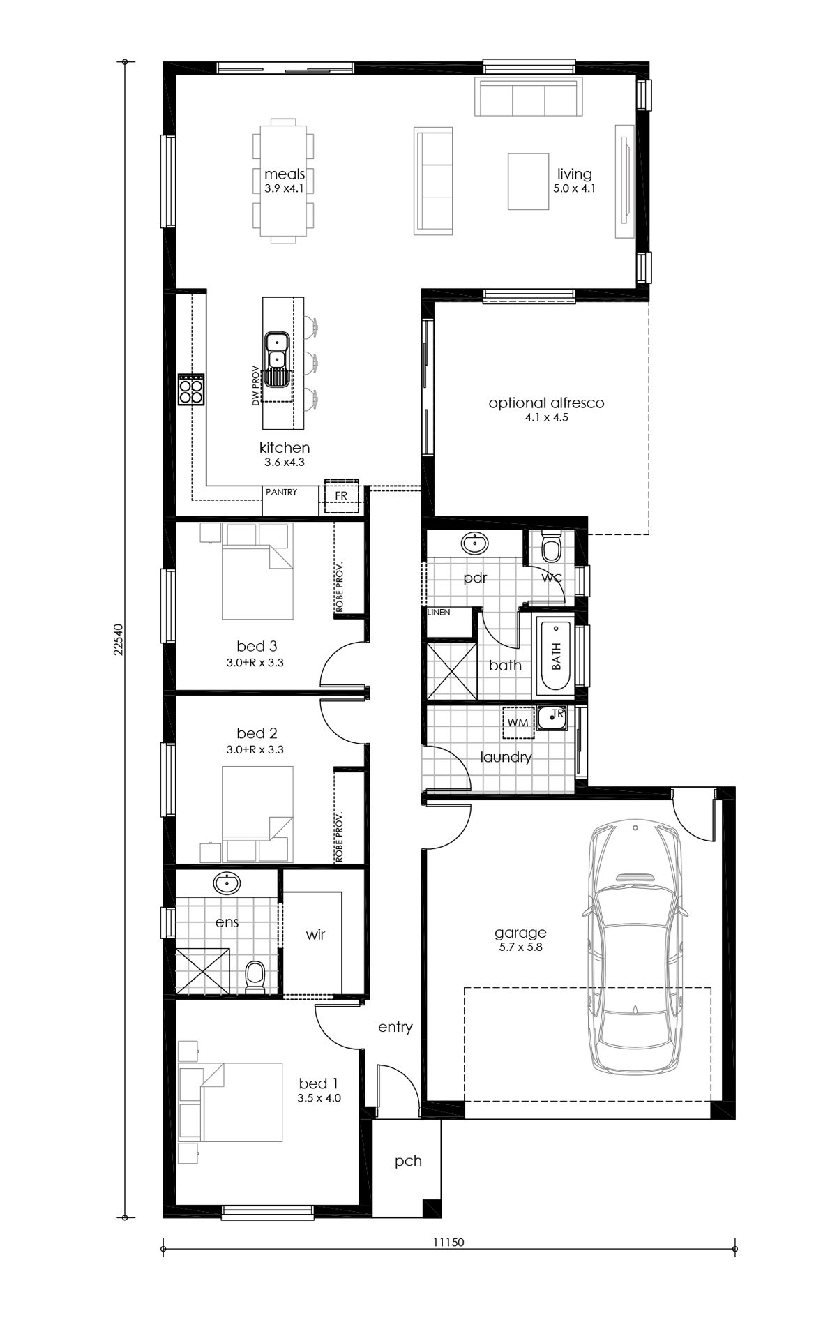 Huxton 192 Plan
