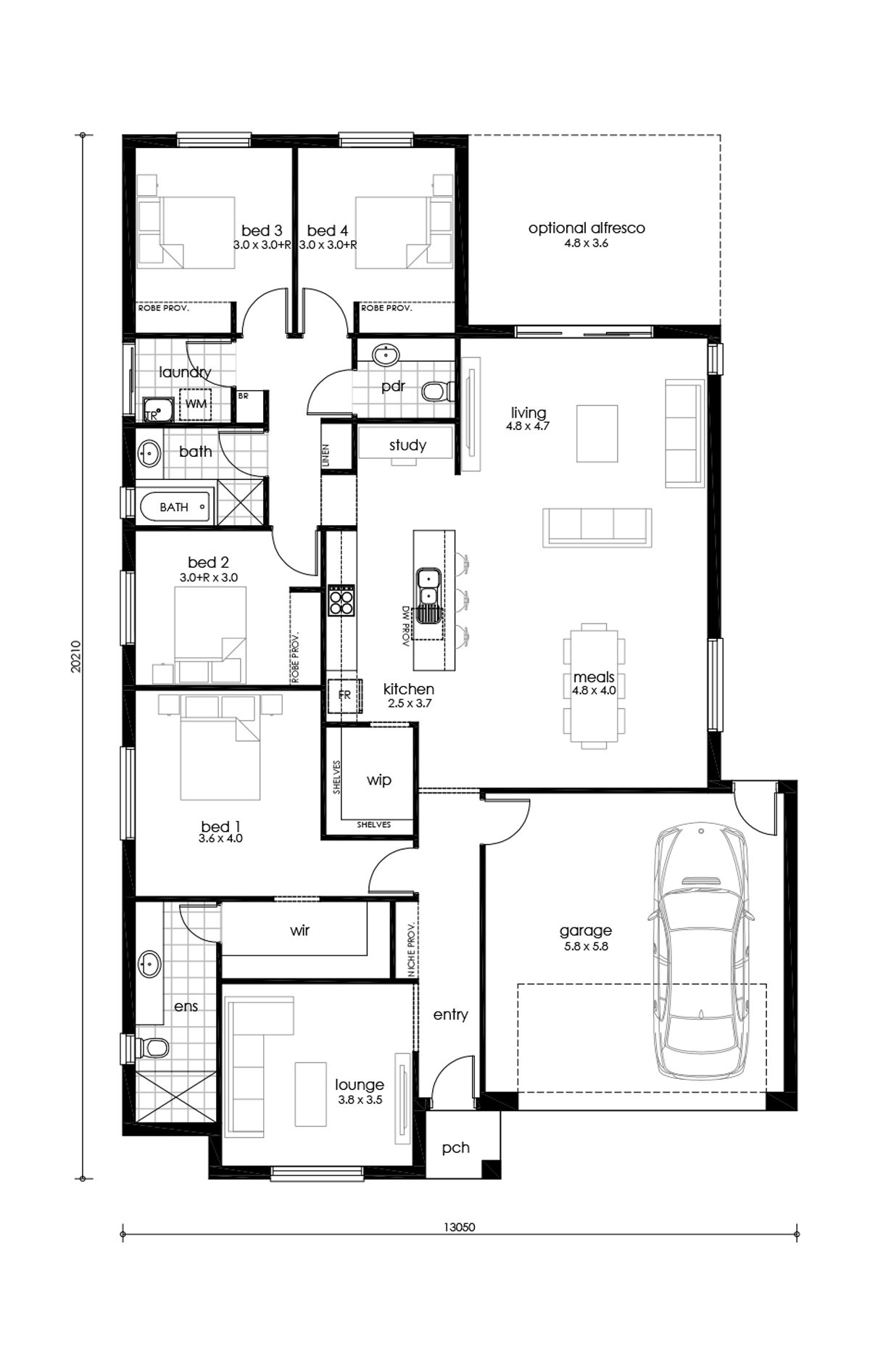Mayfield 218 Plan