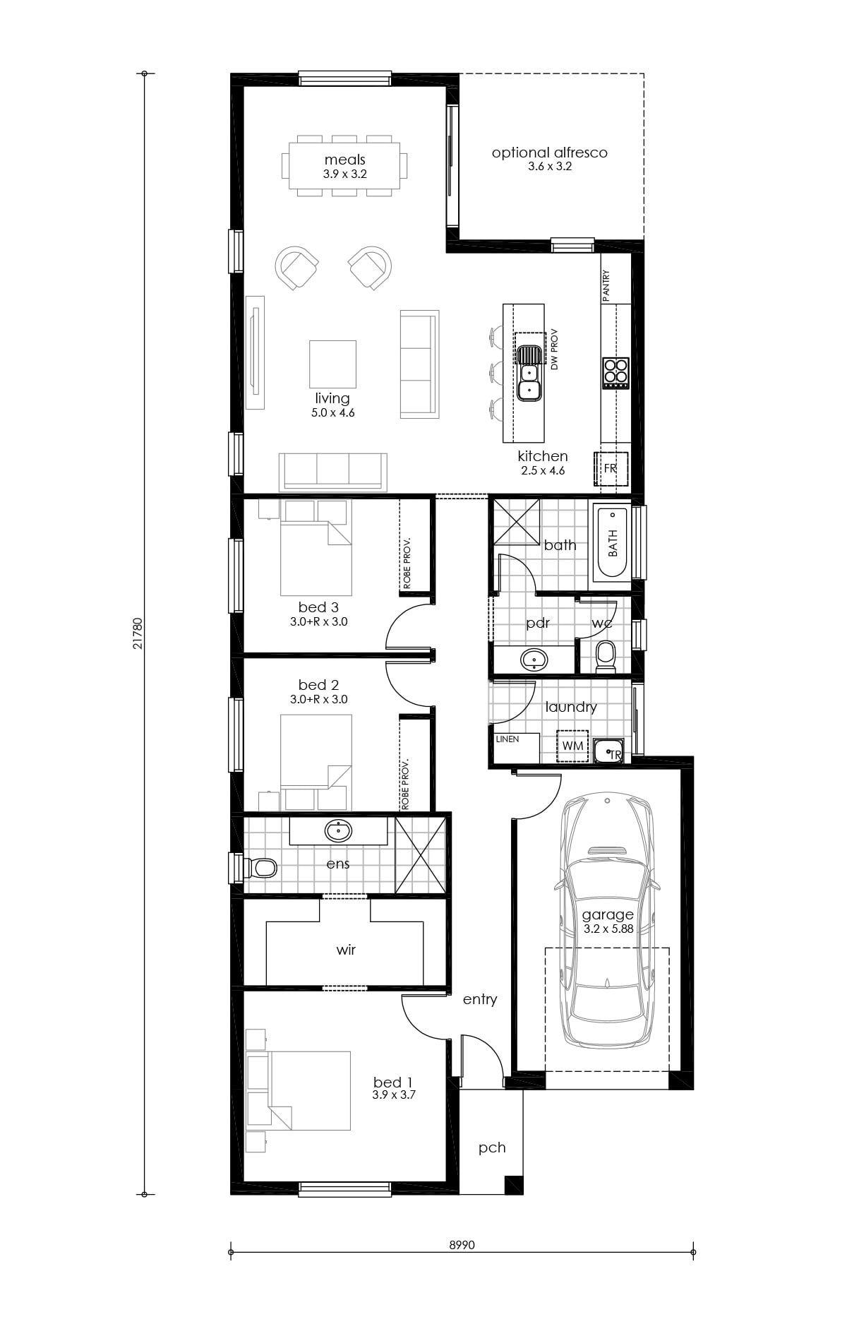 Seratta 164-Plan