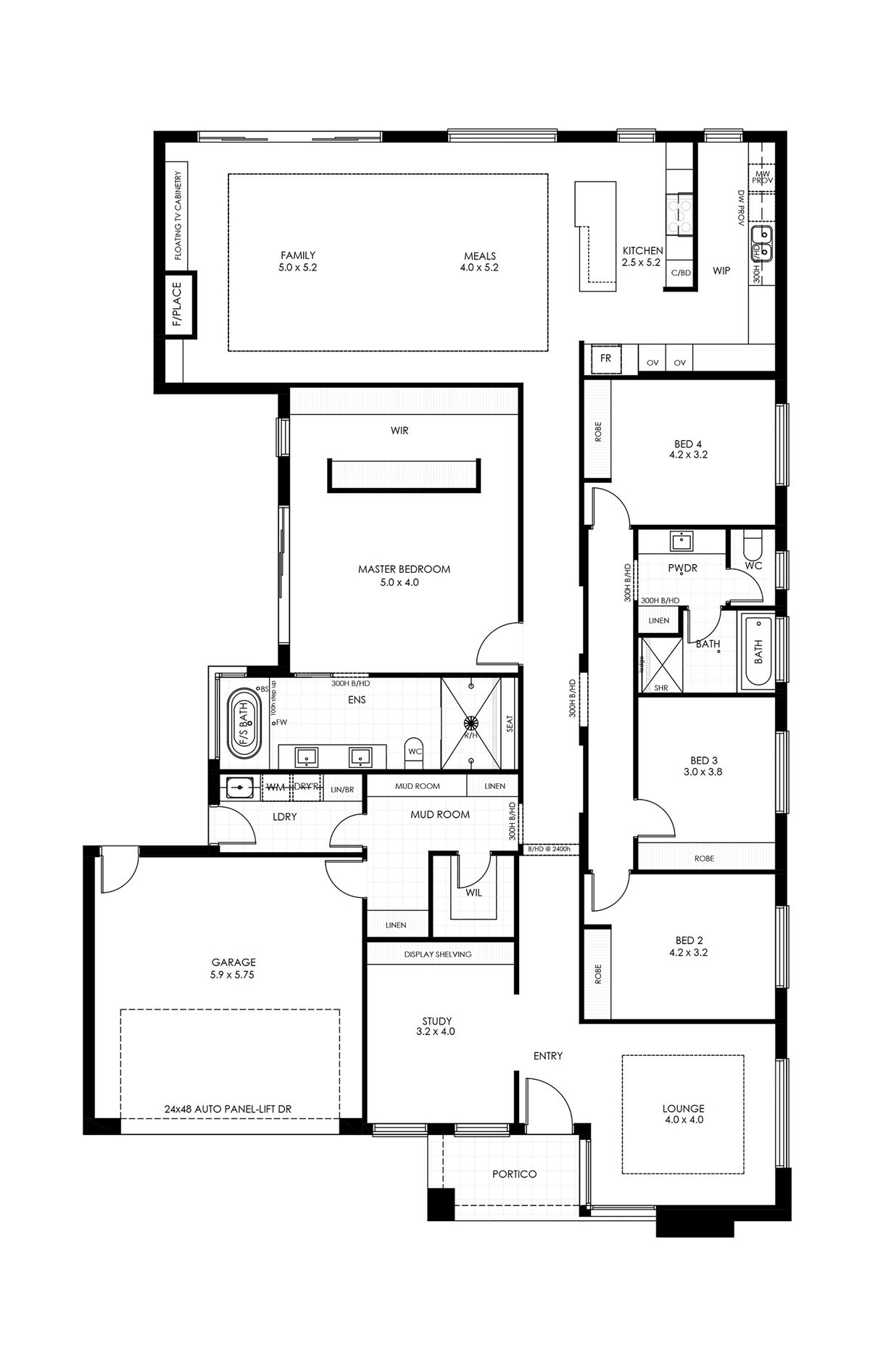 Valetta Display Plan